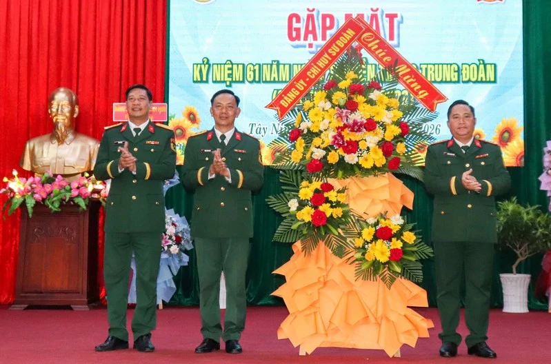 Trung đoàn 5, Sư đoàn 5 gặp mặt kỷ niệm 61 năm Ngày truyền thống