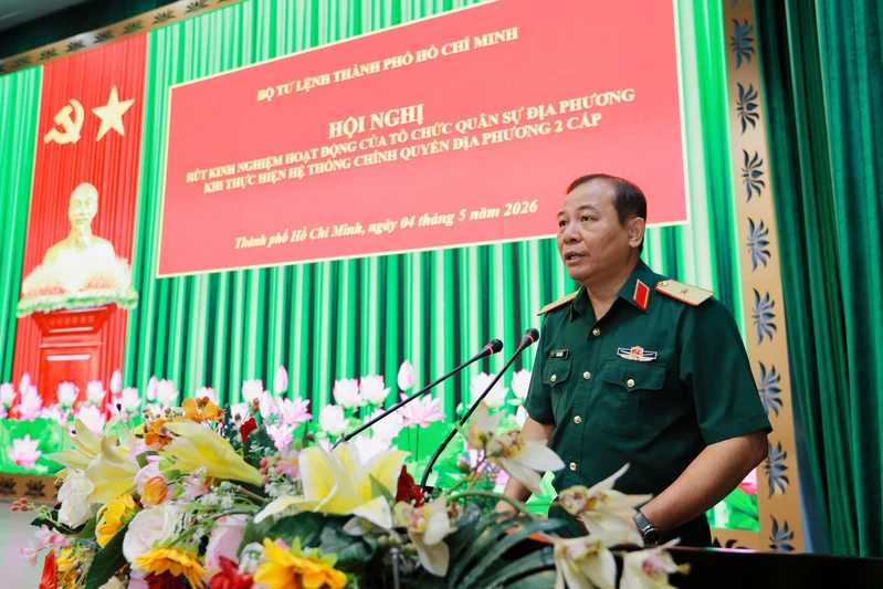 Bộ Tư lệnh TPHCM: Rút kinh nghiệm hoạt động tổ chức quân sự khi thực hiện chính quyền địa phương 2 cấp