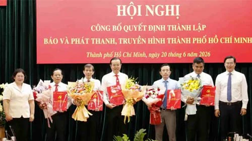 Công bố quyết định thành lập Báo và Phát thanh, Truyền hình TPHCM
