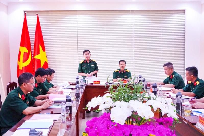 Đảng ủy Kho VK102 hội nghị phiên 6 tháng đầu năm 2026