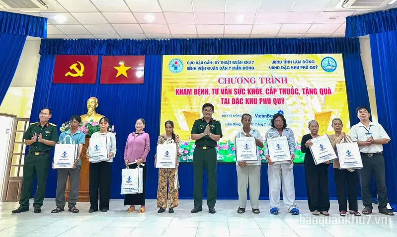 Bệnh viện Quân dân y miền Đông: Hành trình đền ơn đáp nghĩa tại đặc khu Phú Quý