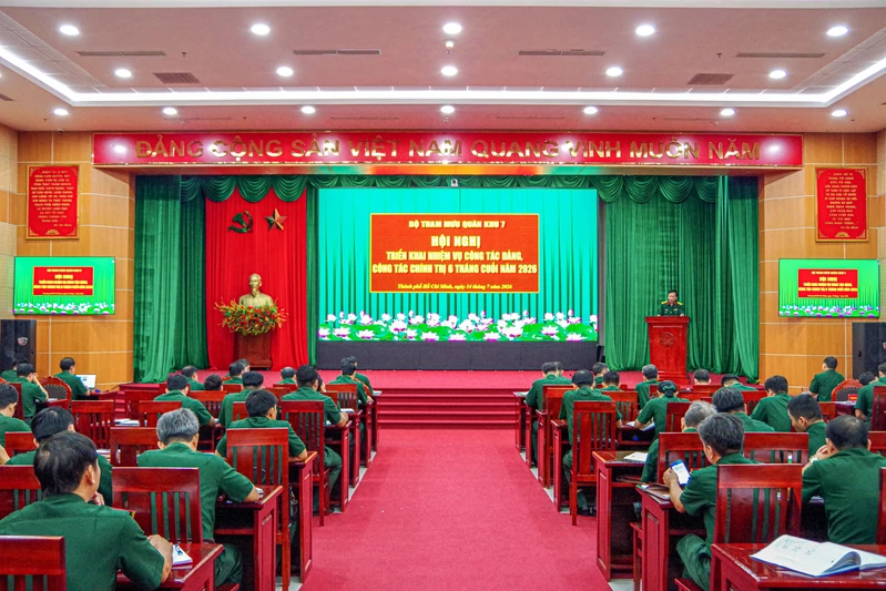 Bộ Tham mưu Quân khu nâng cao hiệu quả công tác Đảng, công tác chính trị