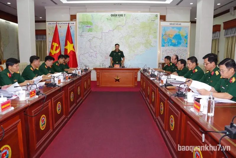 Quân khu 7 chuẩn bị chu đáo tổ chức hội nghị tổng kết các mô hình, đề án tiêu biểu