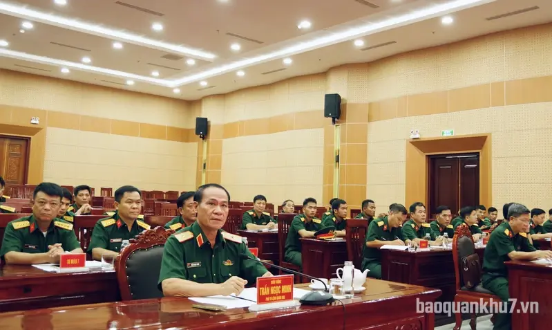 Bộ Tham mưu giao nhiệm vụ Đội tuyển tham gia Hội thao phòng thủ dân sự toàn quân năm 2026