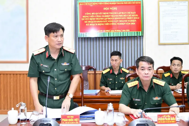TPHCM thành lập Ban Chỉ đạo Động viên công nghiệp