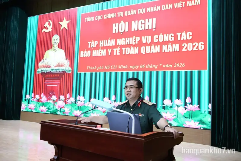 Tổng cục Chính trị tập huấn nghiệp vụ công tác bảo hiểm y tế toàn quân năm 2026