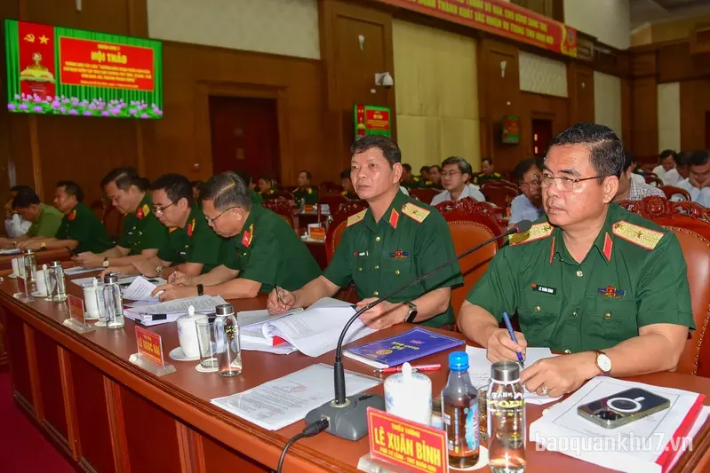 Hội thảo thông qua tài liệu “Hướng dẫn soạn thảo văn kiện chỉ đạo diễn tập khu vực phòng thủ tỉnh, thành phố của ban, bộ, ngành Trung ương”