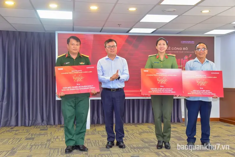 Công bố chương trình nghệ thuật chính luận “Tổ quốc trong tim”