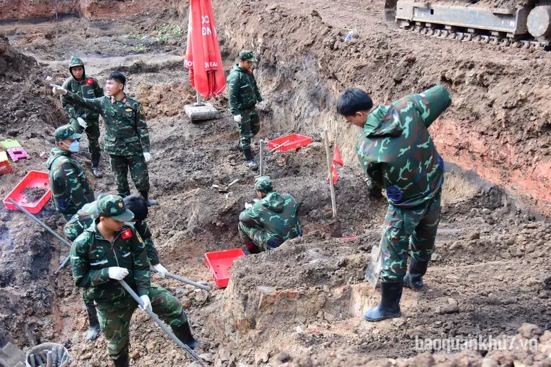 Tìm thấy thêm hài cốt liệt sĩ tại TP. HCM và TP. Đồng Nai trong ngày 25/8
