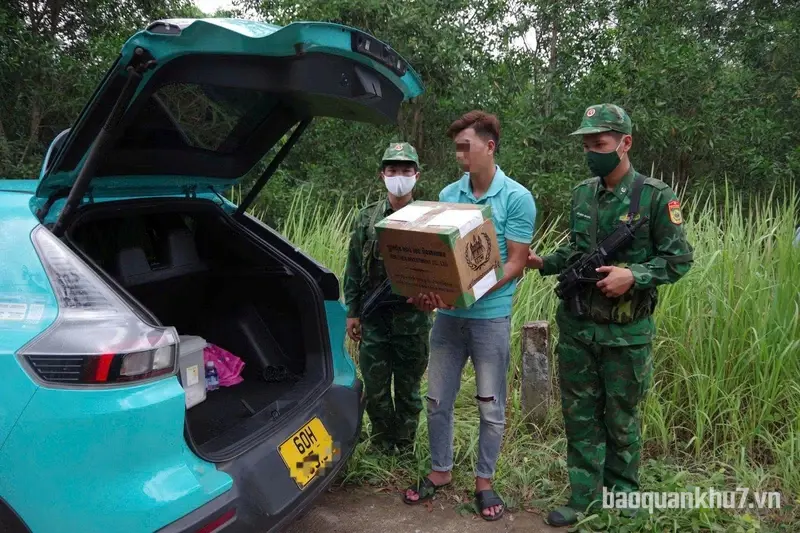 	Bộ đội Biên phòng Đồng Nai bắt đối tượng vận chuyển số lượng lớn ma túy trên biên giới