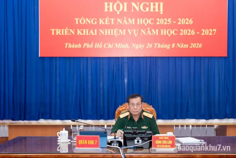 Bộ Tổng Tham mưu tổng kết năm học 2025-2026