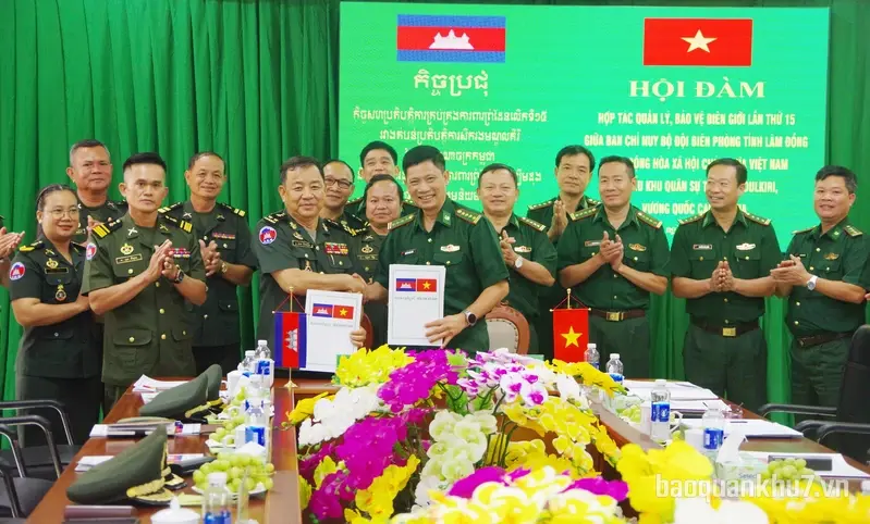 Bộ đội Biên phòng Lâm Đồng tăng cường phối hợp quản lý, bảo vệ biên giới