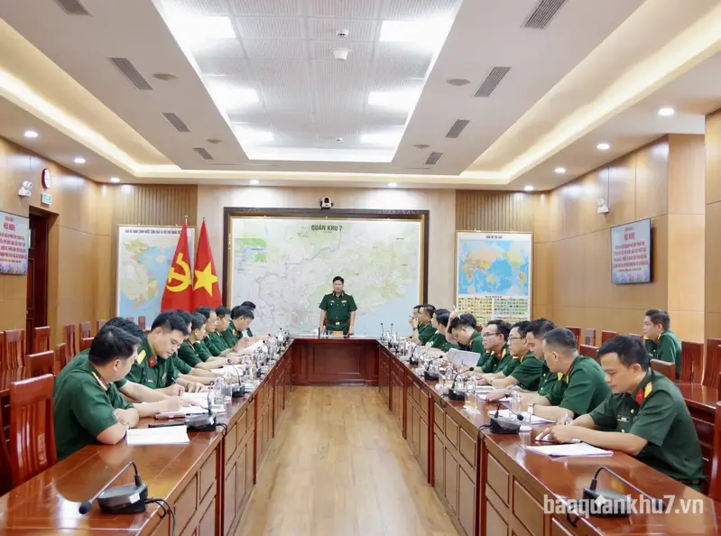 Quân khu 7 triển khai kế hoạch thông tin, tuyên truyền, phổ biến, giáo dục pháp luật trên địa bàn TP Đồng Nai 
