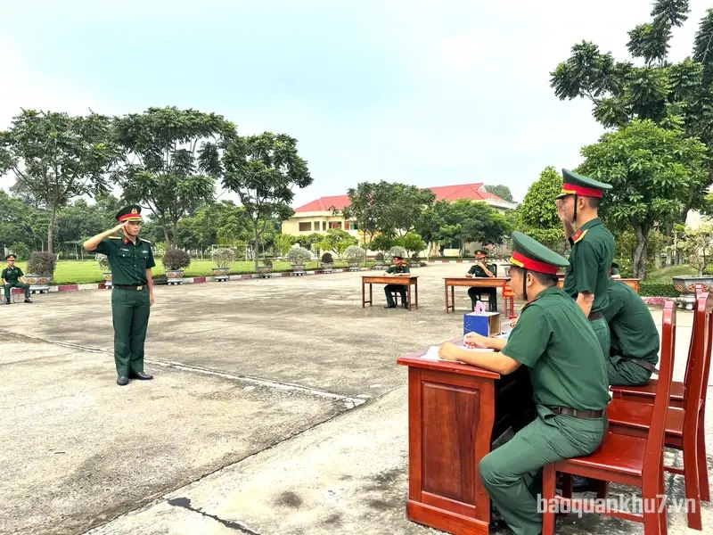 Tiểu đoàn 47: Giữ nghiêm điều lệnh, nền nếp chính quy