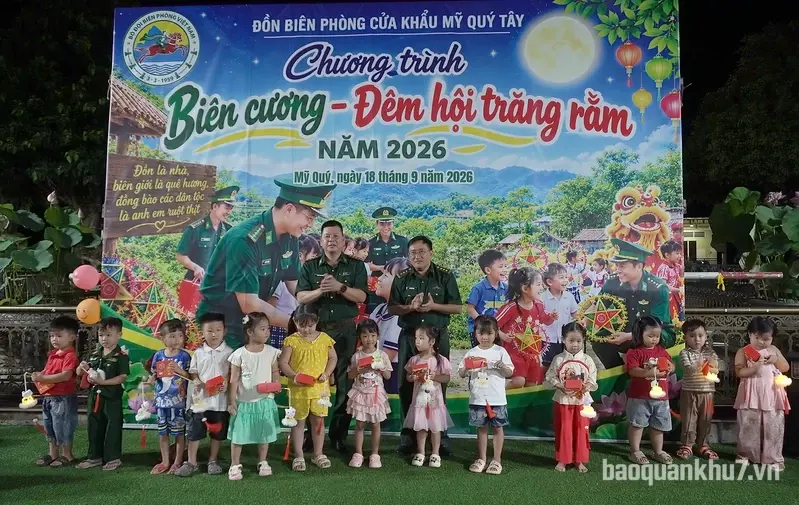 LLVT tỉnh Tây Ninh tổ chức nhiều hoạt động vui tết Trung thu cho thiếu nhi