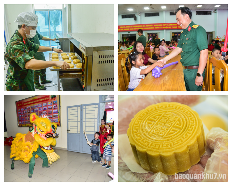 Nhiều hoạt động ý nghĩa nhân dịp Tết Trung thu tại Trung đoàn Gia Định