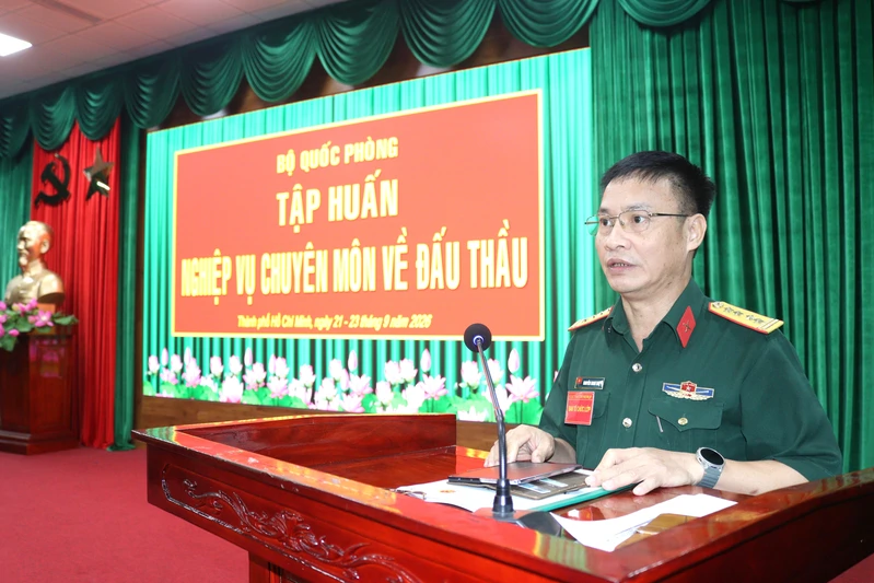 Cục Tài chính khai giảng tập huấn nghiệp vụ chuyên môn về đấu thầu

