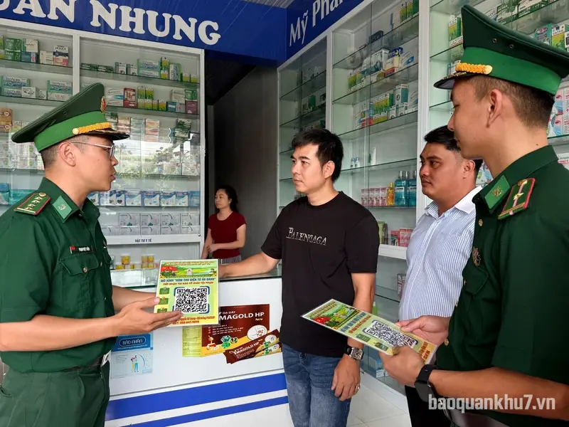 Đại úy Phạm Việt Tiến: Cán bộ trẻ làm mới cách tuyên truyền nơi biên giới