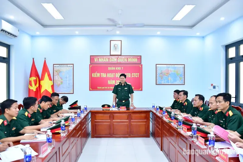 Lữ đoàn 77 triển khai thực hiện nền nếp, hiệu quả hoạt động công tác Đảng, công tác chính trị