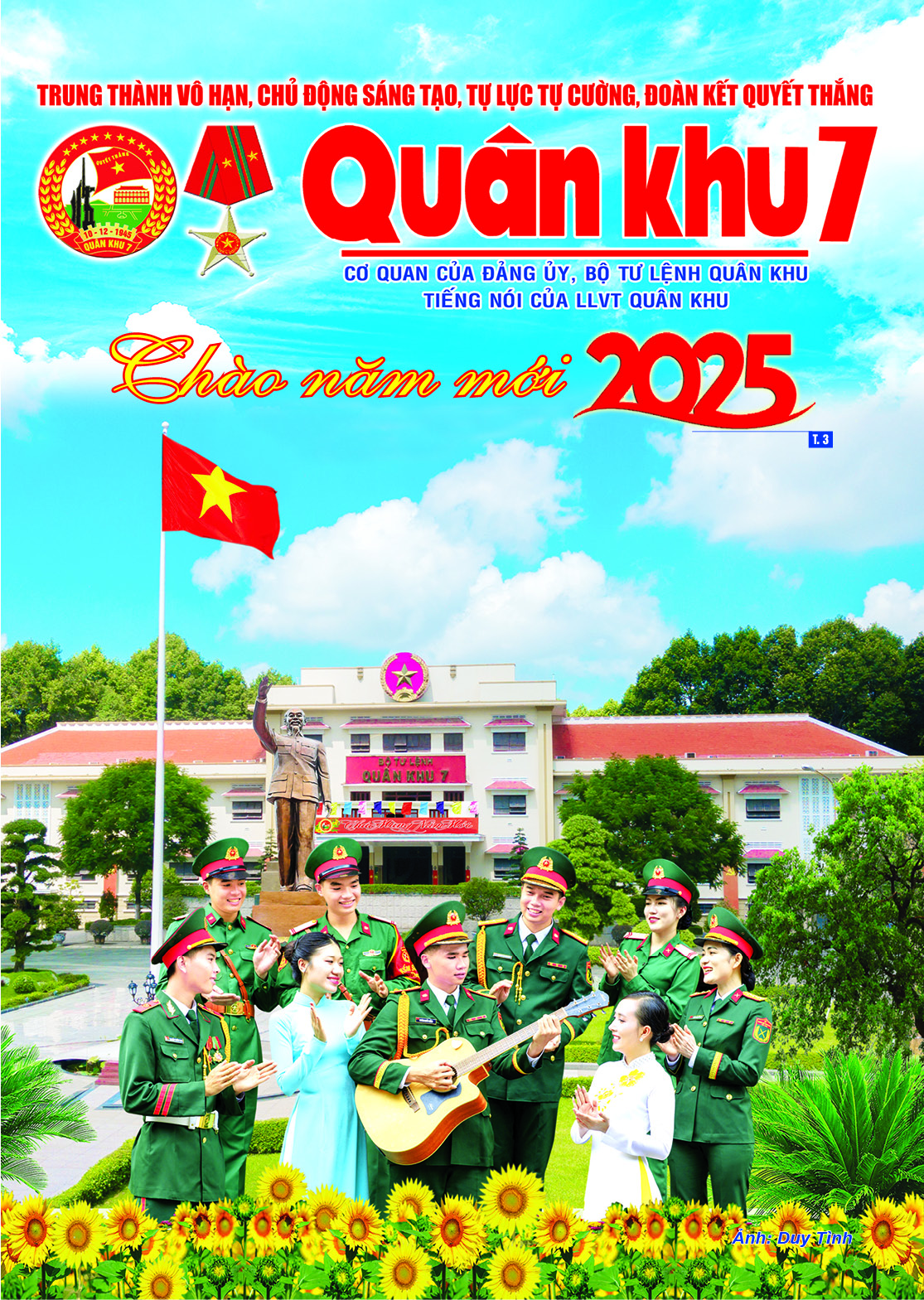 Báo Quân Khu 7 số 957 ra ngày 27/12/2024