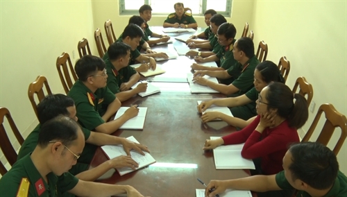 Phòng Đào tạo Trường Sĩ quan Kỹ thuật quân sự: Lá cờ đầu trong phong trào Thi đua Quyết thắng