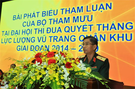 Bộ Tham mưu Quân khu đổi mới nâng cao chất lượng công tác thi đua – khen thưởng và phong trào TĐQT