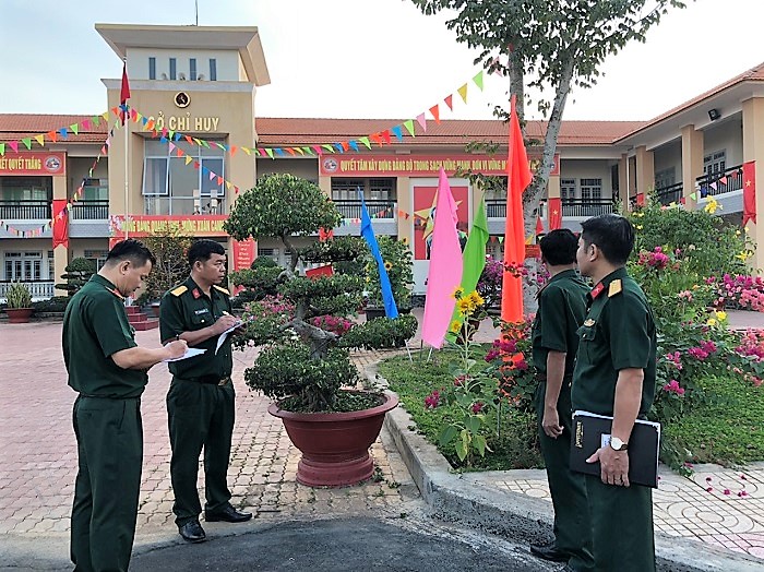 Quân Khu 7 Online-Bộ CHQS tỉnh Đồng Nai thi doanh trại chính quy ...