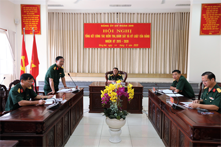 Sư đoàn 309, Quân đoàn 4 tổng kết công tác kiểm tra giám sát