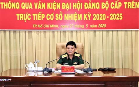 Hội nghị thông qua văn kiện đại hội Đảng bộ Quân sự tỉnh Bình Dương