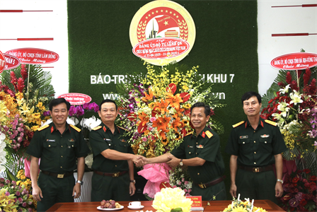 Lời cảm ơn của Báo Quân khu 7 nhân kỷ niệm 95 năm Ngày Báo chí Cách mạng Việt Nam