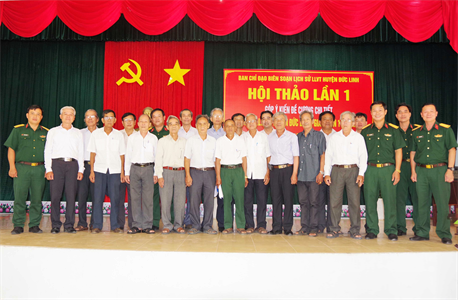 Hội thảo lịch sử LLVT huyện Đức Linh, tỉnh Bình Thuận