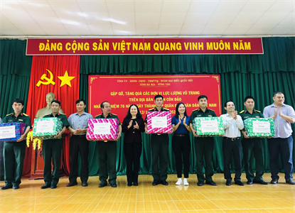 Lãnh đạo tỉnh Bà Rịa – Vũng Tàu thăm các đơn vị LLVT tại huyện Côn Đảo