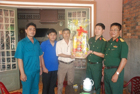 Lực lượng vũ trang TX. Bến Cát, tỉnh Bình Dương: Những kết quả trong Chung sức xây dựng nông thôn mới