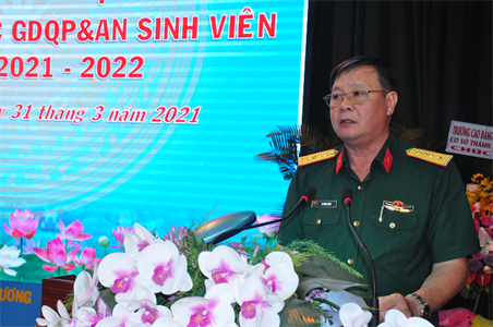 Trường Quân sự Quân khu 7 tổ chức hội nghị liên kết giáo dục Quốc phòng – An ninh sinh viên