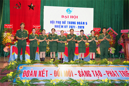 Đại hội Phụ nữ Trung đoàn 5, Sư đoàn 5 nhiệm kỳ 2021-2026