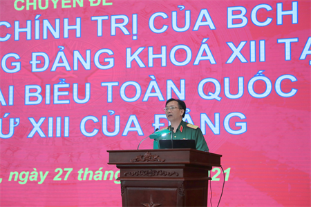Đảng ủy Quân đoàn 4 nghiên cứu, học tập, quán triệt Nghị quyết Đại hội XIII của Đảng