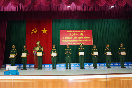 Trung đoàn 31, Sư đoàn 309 ra nghị quyết lãnh đạo thực hiện nhiệm vụ 6 tháng cuối năm 2021
