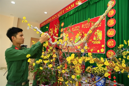 ​Quân khu 7 tổ chức chương trình “Xuân chiến sĩ” tại huyện Côn Đảo