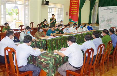 Huyện Đức Linh, tỉnh Bình Thuận diễn tập chiến đấu phòng thủ cấp xã