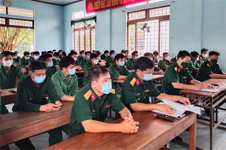 Huyện Cát Tiên, tỉnh Lâm Đồng: Huấn luyện cán bộ Tiểu đoàn bộ binh 20 dự bị động viên