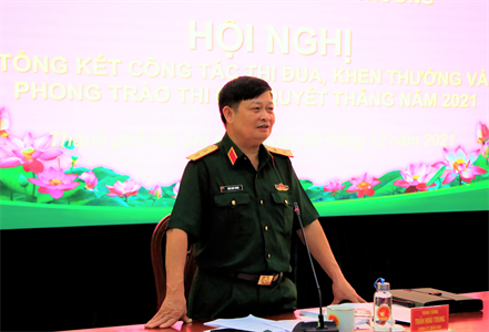 Hội đồng thi đua khen thưởng Quân khu 7 tổng kết thi đua, khen thưởng và phong trào thi đua quyết thắng năm 2021