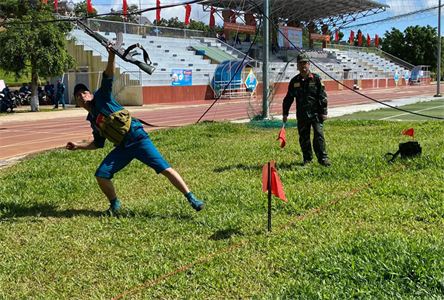 Huyện Di Linh hoàn thành Hội thao Trung đội Dân quân cơ động năm 2022