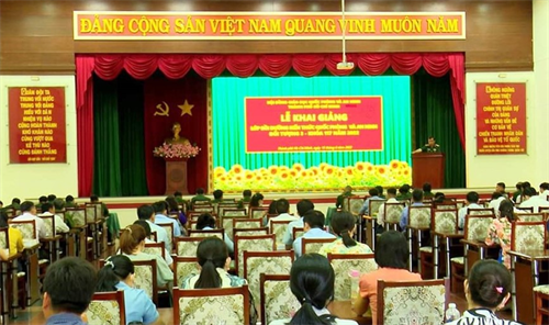 Thành phố Hồ Chí Minh bồi dưỡng kiến thức quốc phòng và an ninh đối tượng 3