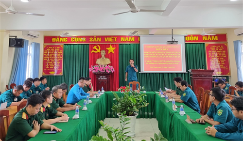 Tuổi trẻ LLVT Quận Phú Nhuận nói không với vi phạm pháp luật, kỷ luật
