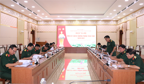 Khối thi đua 4 cơ quan Quân khu bình xét khen thưởng Phong trào thi đua Quyết thắng