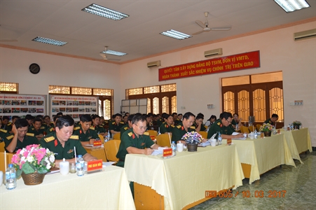 Xưởng Z735, Cục Kỹ thuật Quân khu: Đại hội toàn thể Quân nhân nhiệm kỳ 2017