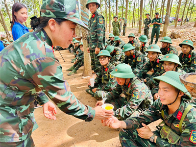 Bộ CHQS tỉnh Bà Rịa - Vũng Tàu “Tiếp sức mùa huấn luyện”