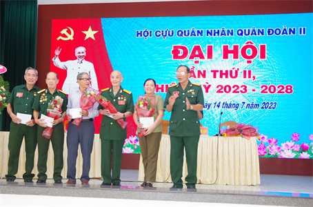 Đại hội Hội Cựu quân nhân Quân đoàn 2 tỉnh Bình Thuận