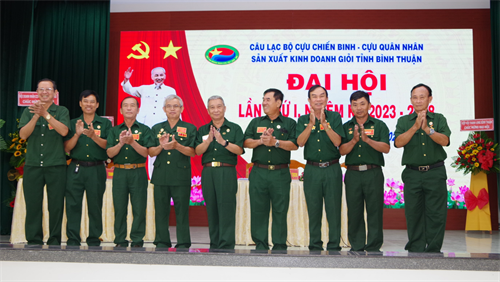 Tỉnh Bình Thuận: CLB Cựu chiến binh sản xuất kinh doanh giỏi Đại hội toàn thể hội viên lần thứ I