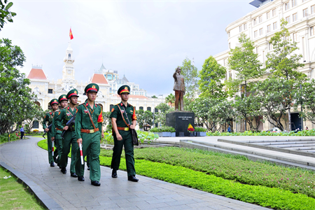 LLVT Thành phố Hồ Chí Minh: Nhiều chuyển biến tiến bộ trong xây dựng đơn vị điểm